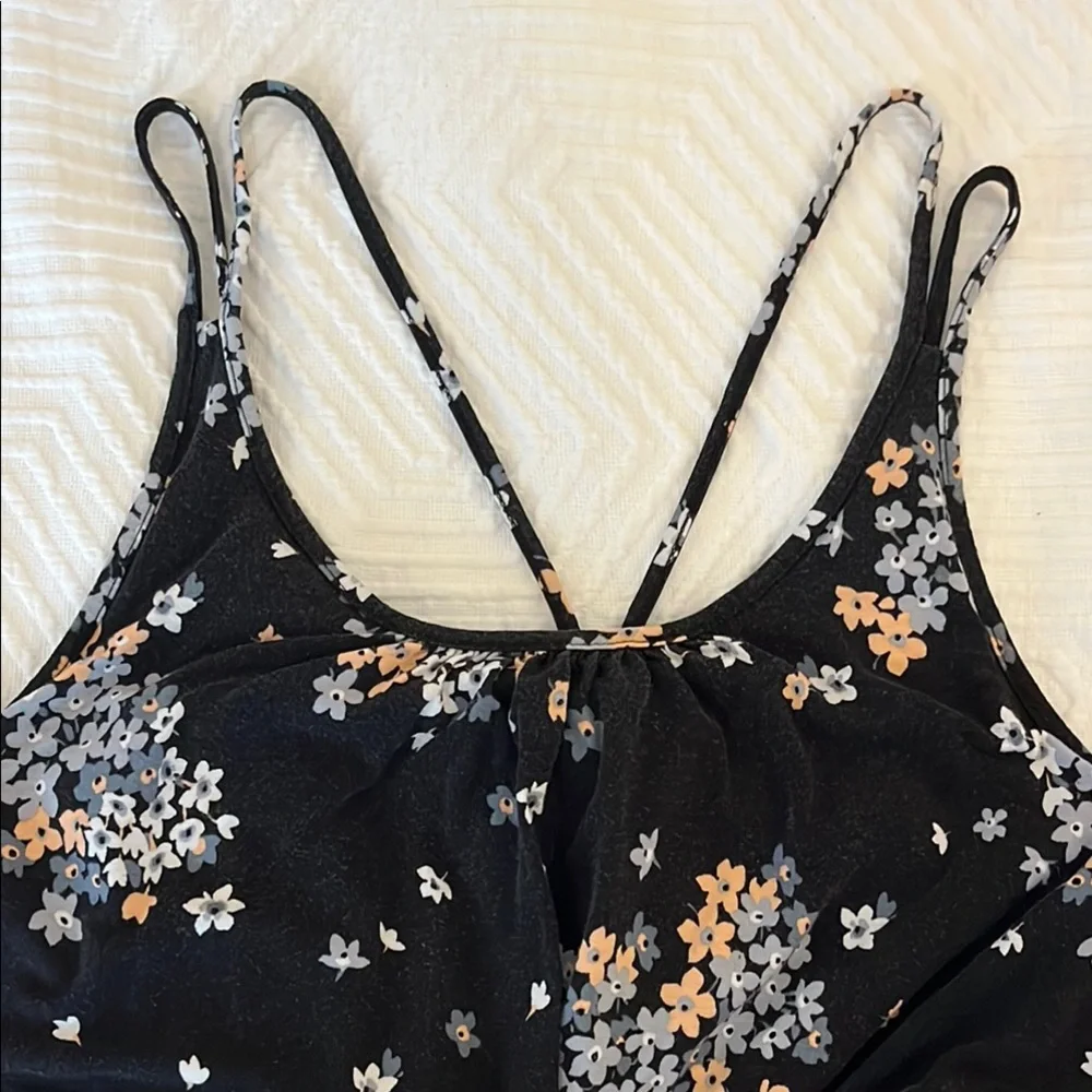 LOFT Floral Black Maxi Dress - Picture 6 of 6